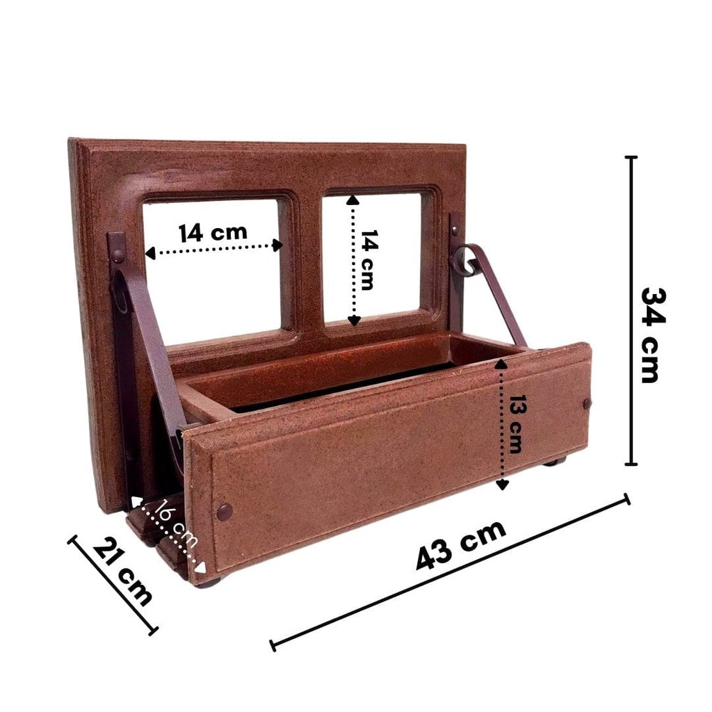 Painel Jardineira em Polietileno 34x43cm
