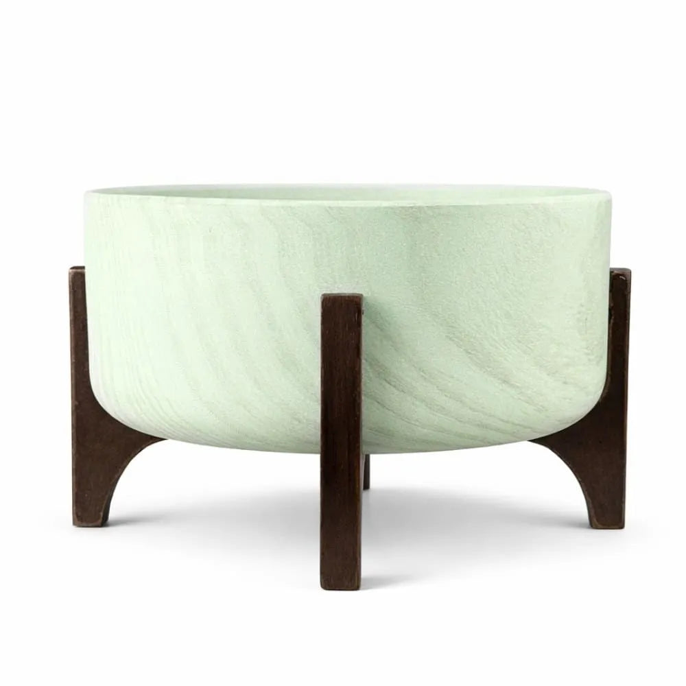Vaso Bacia Linha Genebra com Suporte de Madeira