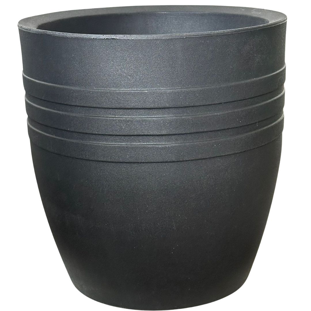 Vaso Mônaco Texturizado em Polietileno