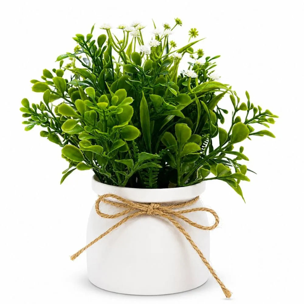 Vaso Decorativo com Flor Artificial