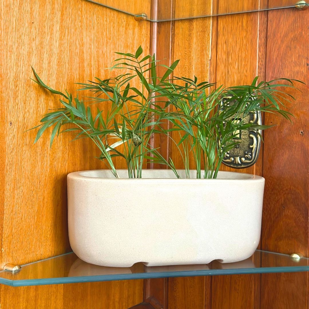 Jardineira Doha em Polietileno 30x17cm