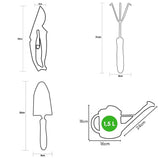 Kit Ferramentas para Jardinagem - 3 peças