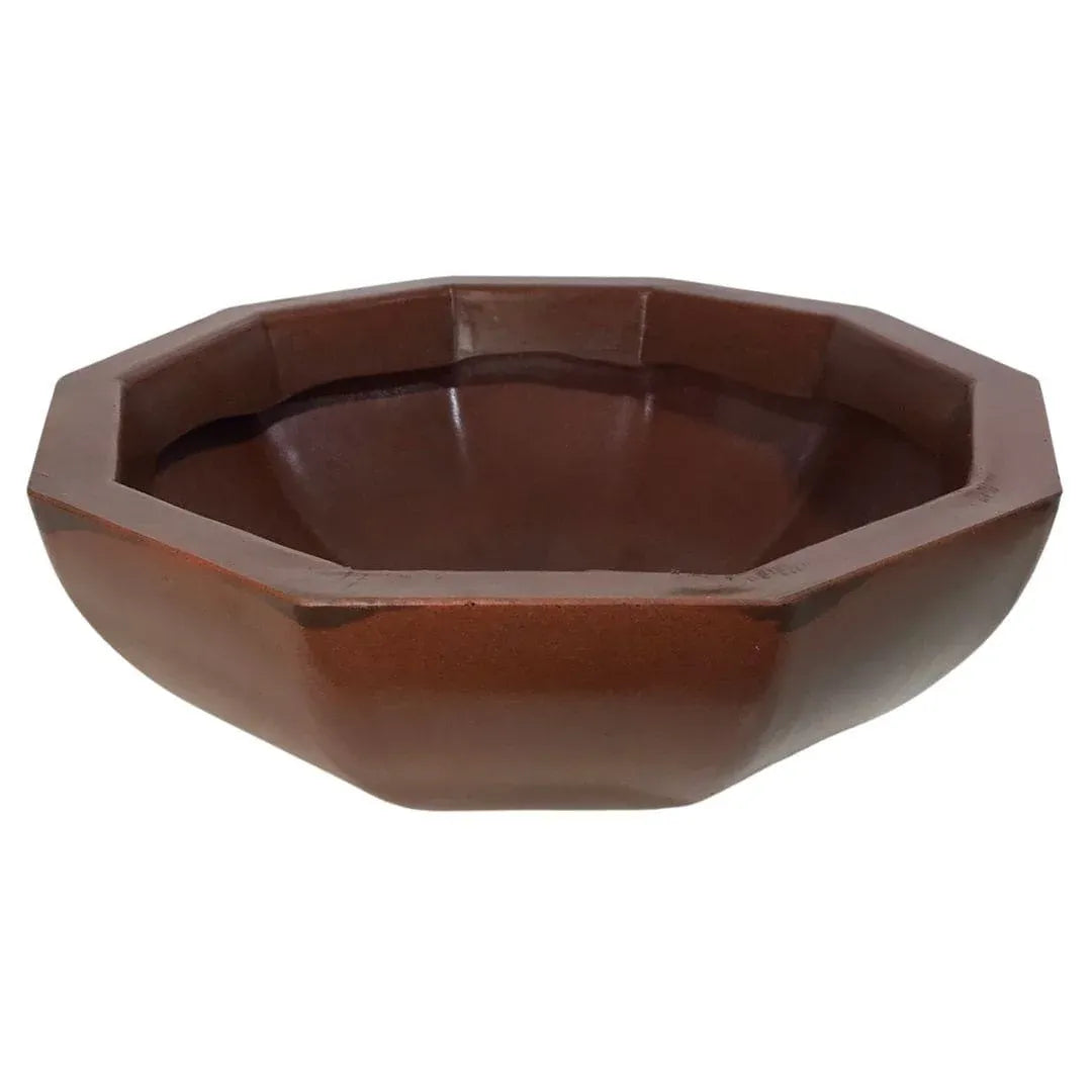 Vaso Bacia Sextavado em Polietileno