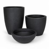 Kit 3 Vasos Texturizados Médios