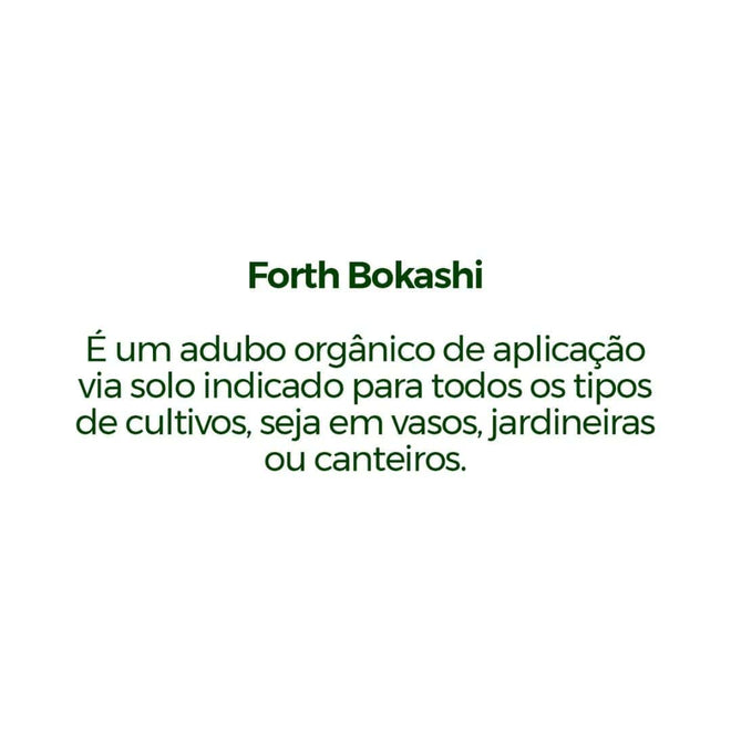 Adubo Fertilizante Bokashi Korin Forth 250g p/ Plantas