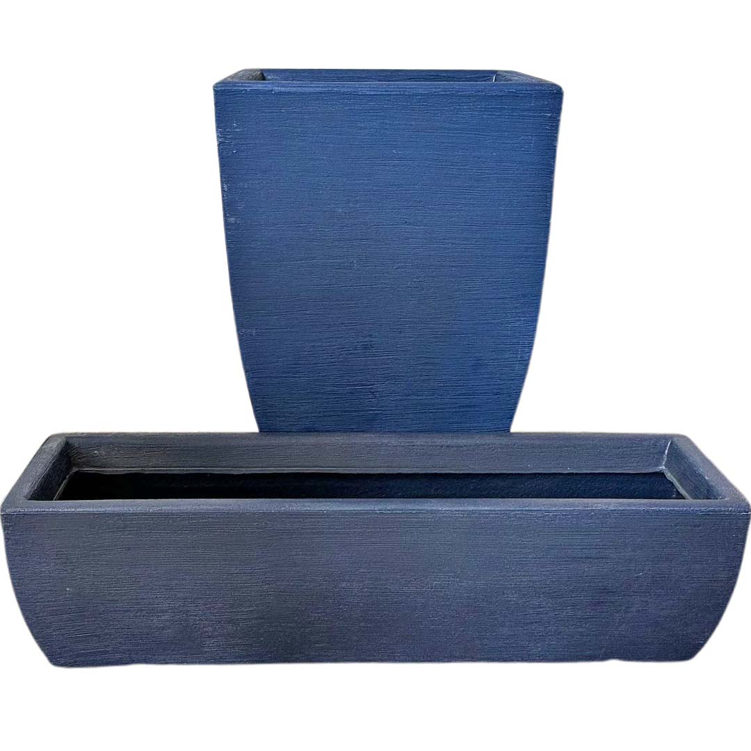 Kit Vaso + Suporte + Jardineira para Decoração Externa