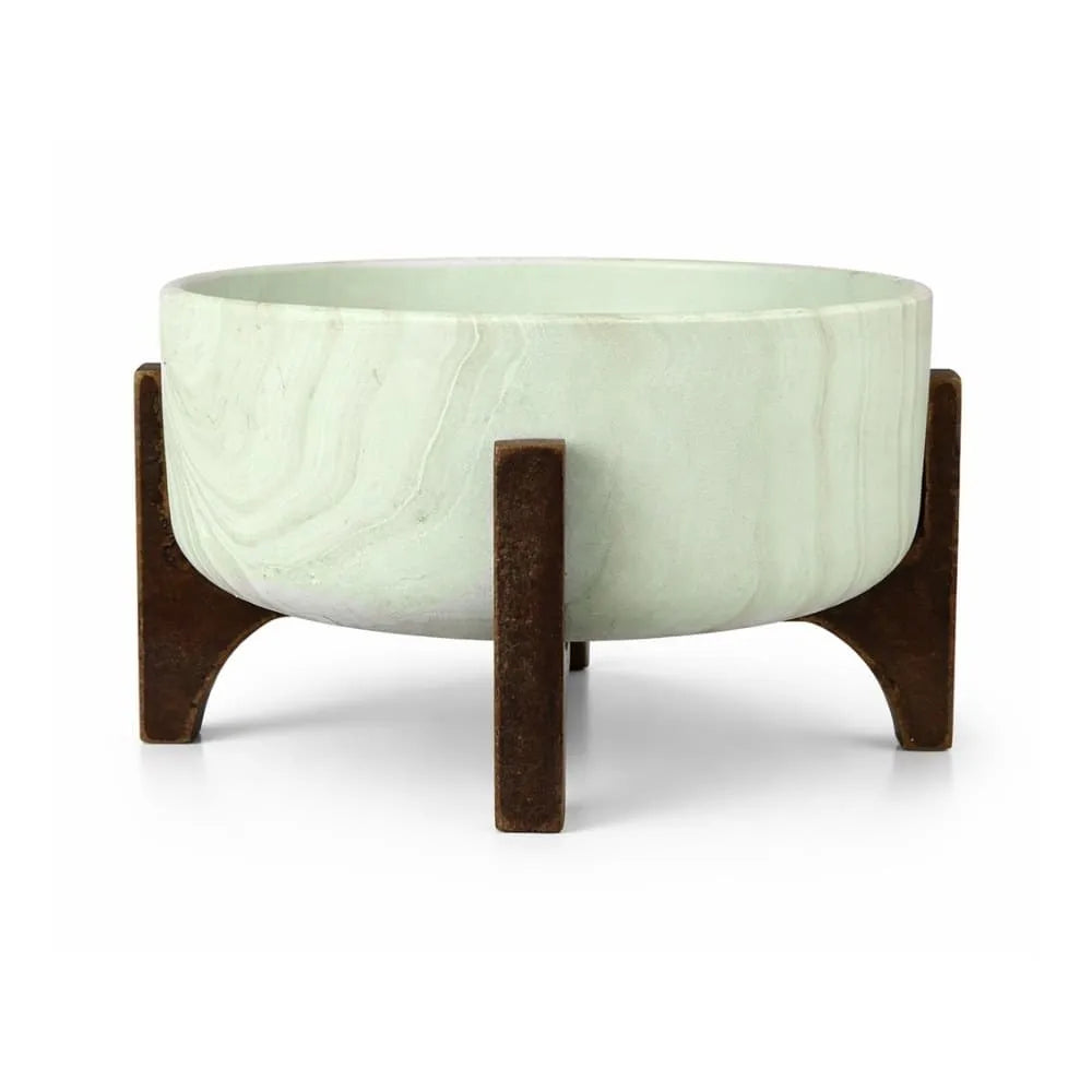 Vaso Bacia Linha Genebra com Suporte de Madeira