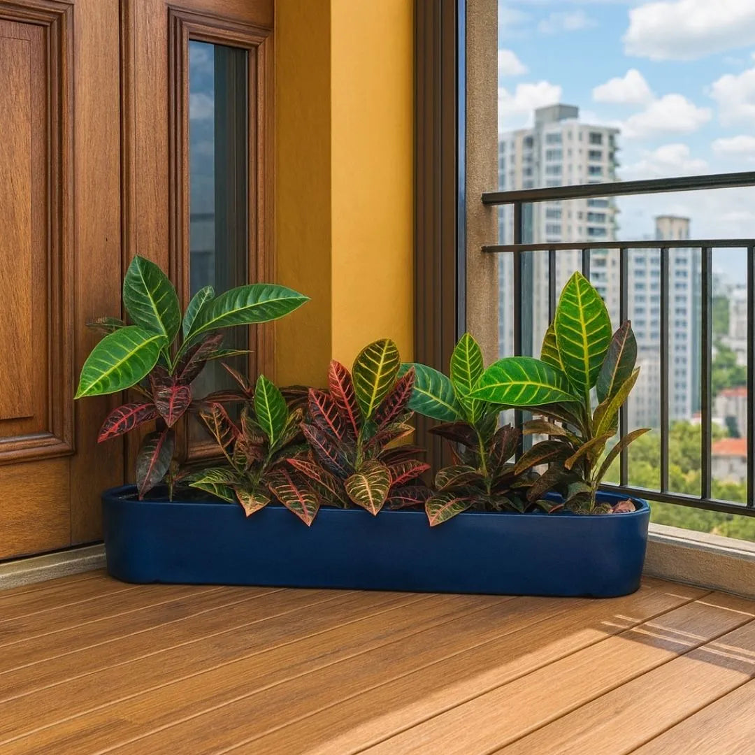 Jardineira Doha em Polietileno 80x17cm