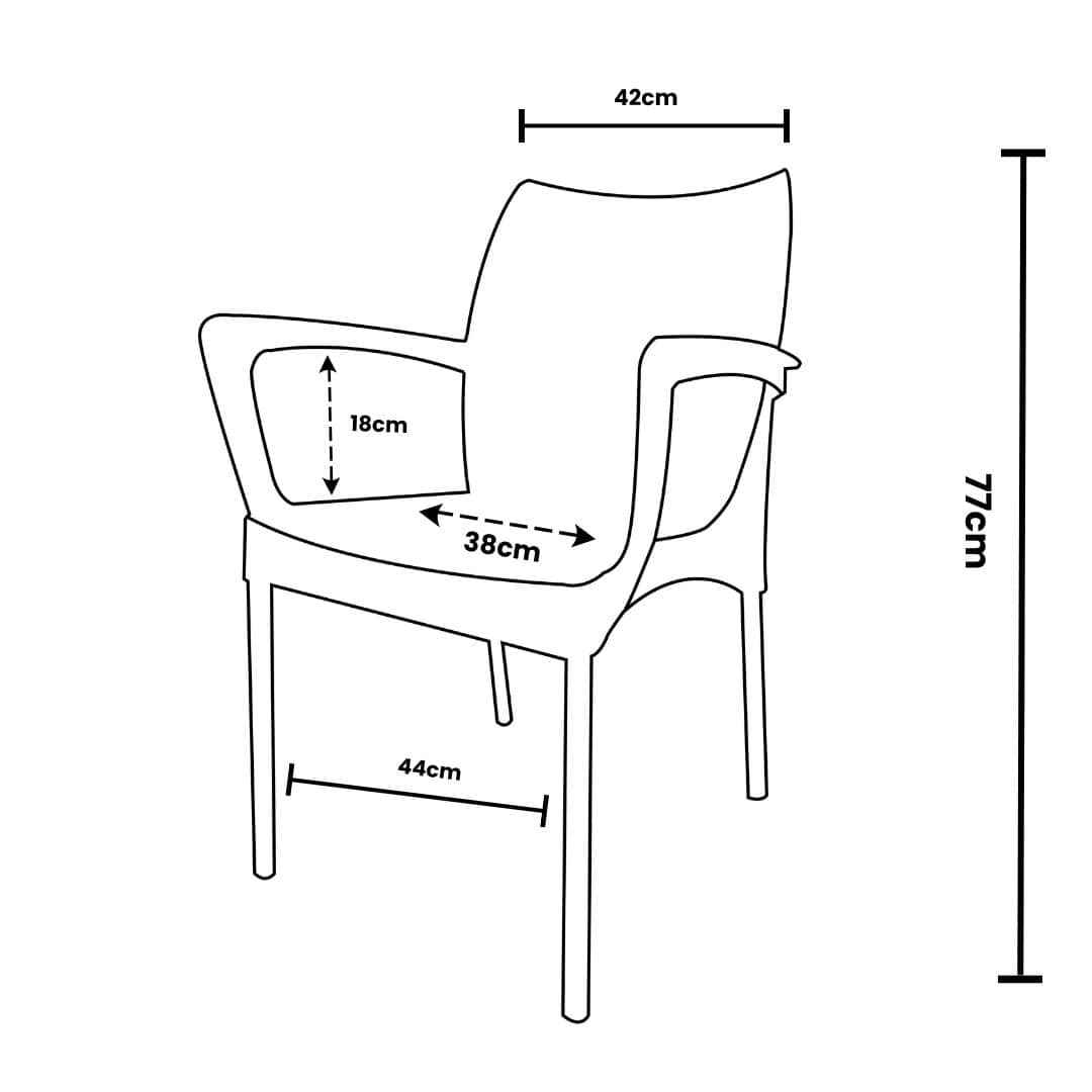 Cadeira Poltrona Sec Line Injeplastec
