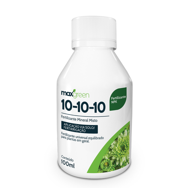 Fertilizante NPK Líquido 10-10-10 Forth 100ml