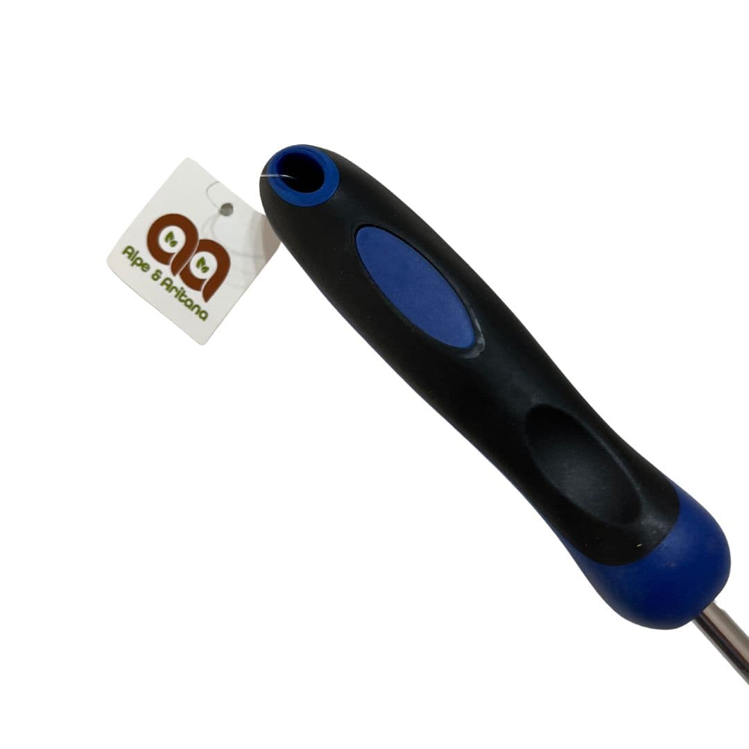 Ancinho de Mão 3 Dentes em Aço com Cabo Plástico Emborrachado 31cm