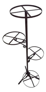 Suporte de Chão em Ferro para 4 Vasos 60x140cm