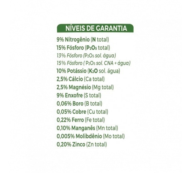 Forth Adubo para Hortaliças 3kg