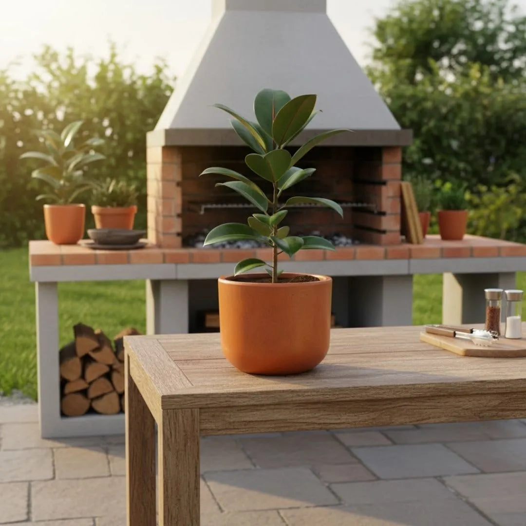 Vaso Doha Médio em Polietileno