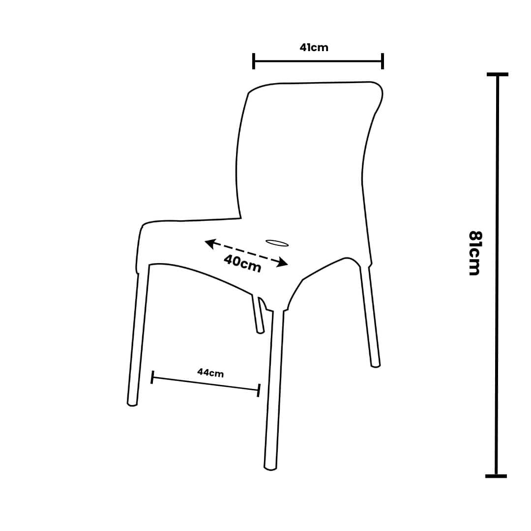 Cadeira Sec Line Injeplastec