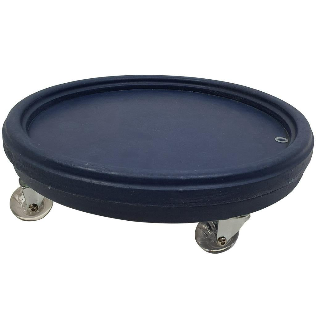 Prato Redondo com Reservatório e Rodas - Anti dengue