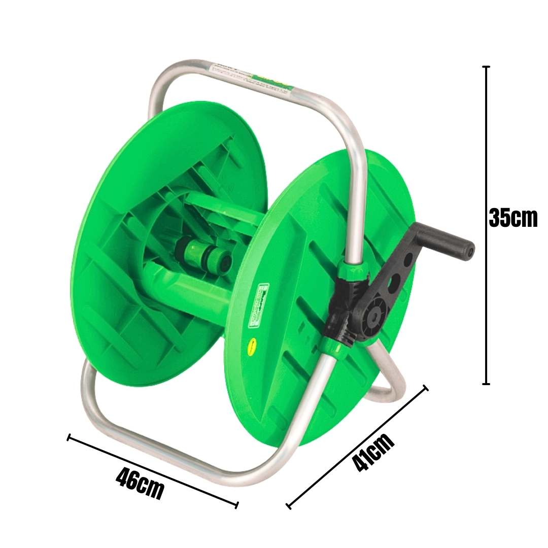 Suporte Enrolador de Mangueira Giratório 60 Metros Trapp