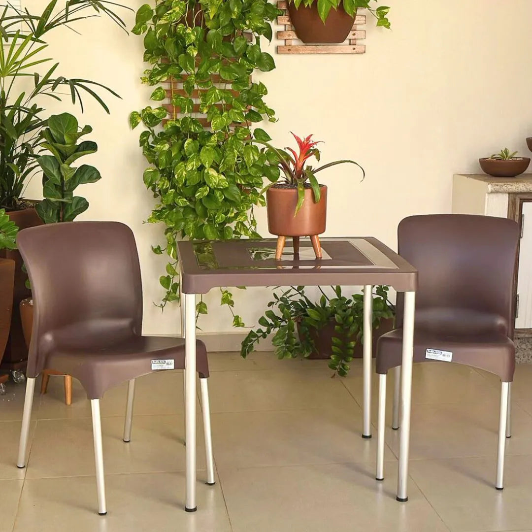 Kit Mesa com 2 Cadeiras - Sec Line da Injeplastec