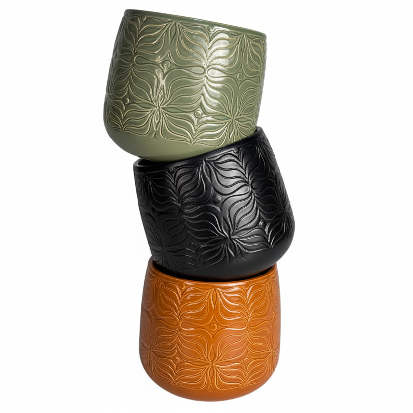 Vaso Cachepot de Porcelana - Importado da Holanda