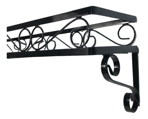 Suporte de Parede Mão Francesa para Jardineiras 100cm