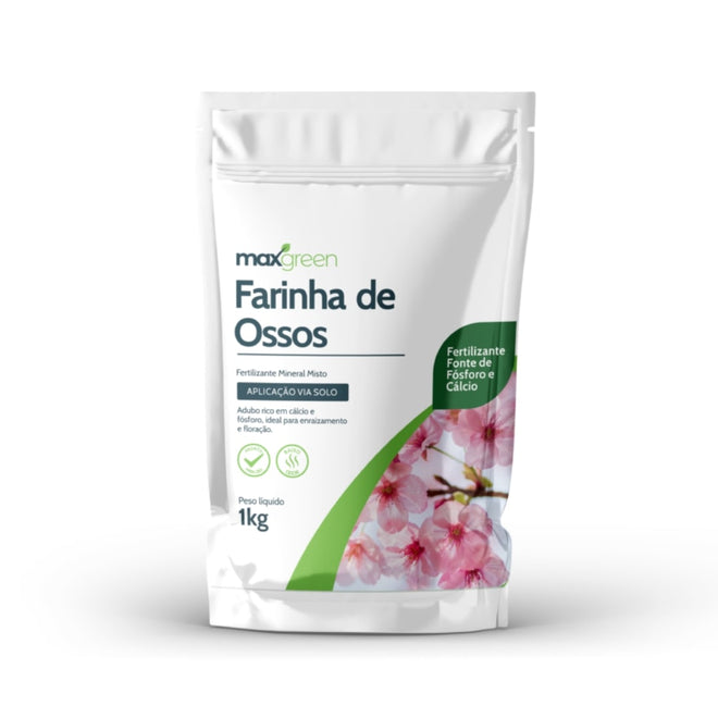 Maxgreen Adubo Mineral Farinha de Ossos 1kg