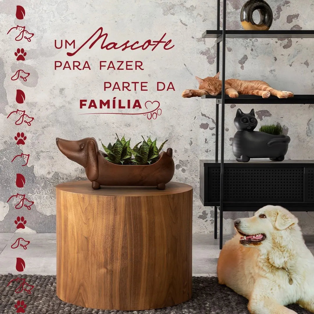 Vaso Decorativo Cachorro