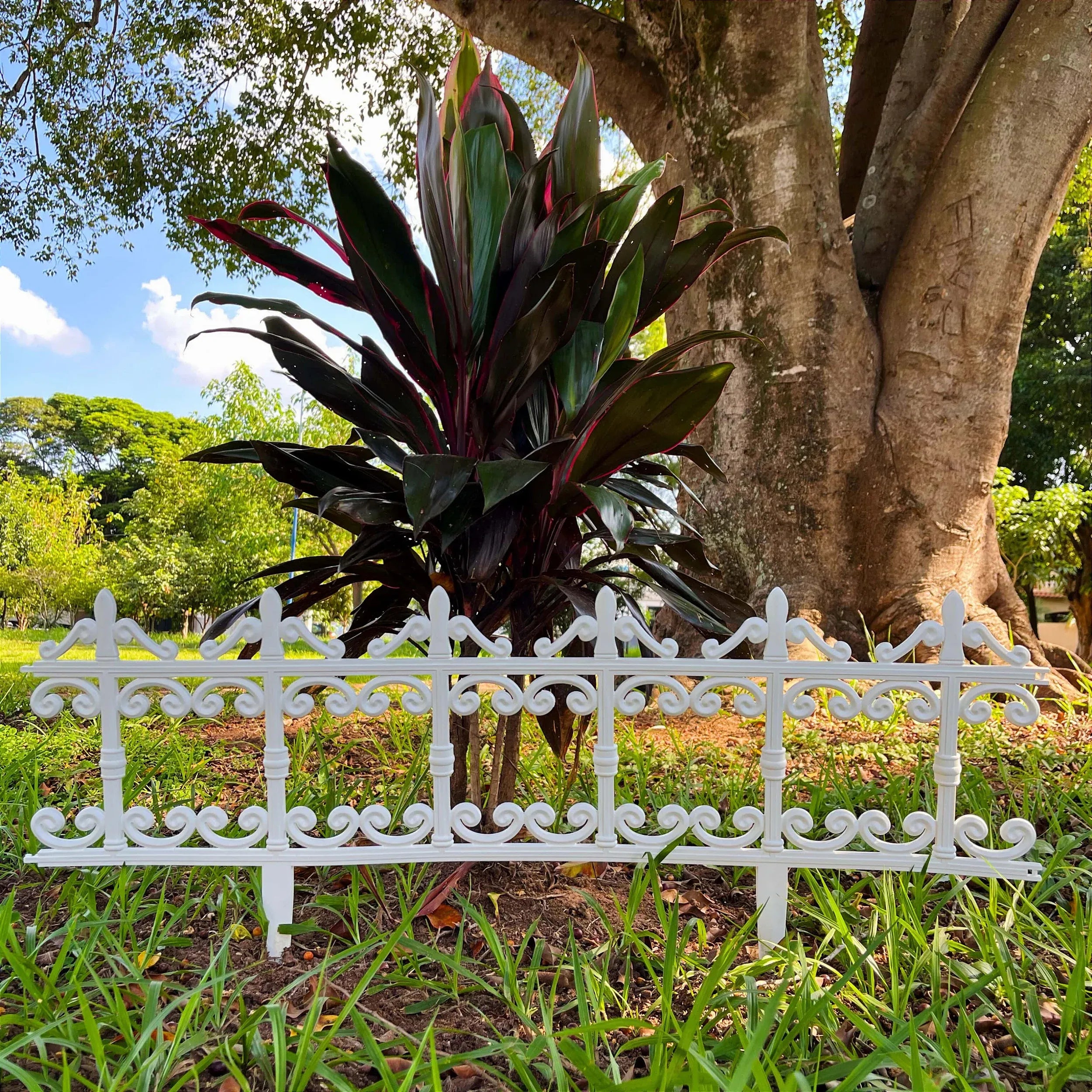 Cerca Decorativa para Jardim 90x25cm