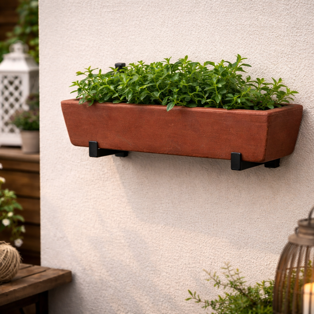 Suporte Jardim Vertical com Jardineira