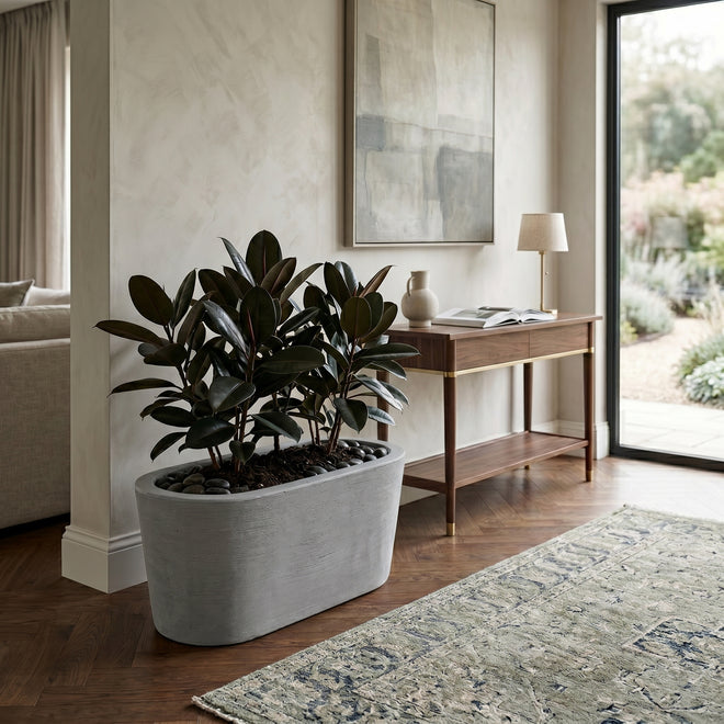Jardineira Grande Oval em Polietileno