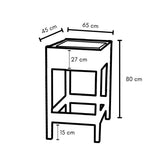 Mesa Para Horta Vertical com 1 Vaso