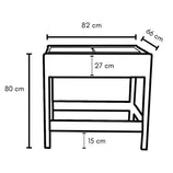 Mesa Para Horta Vertical com 2 Vasos