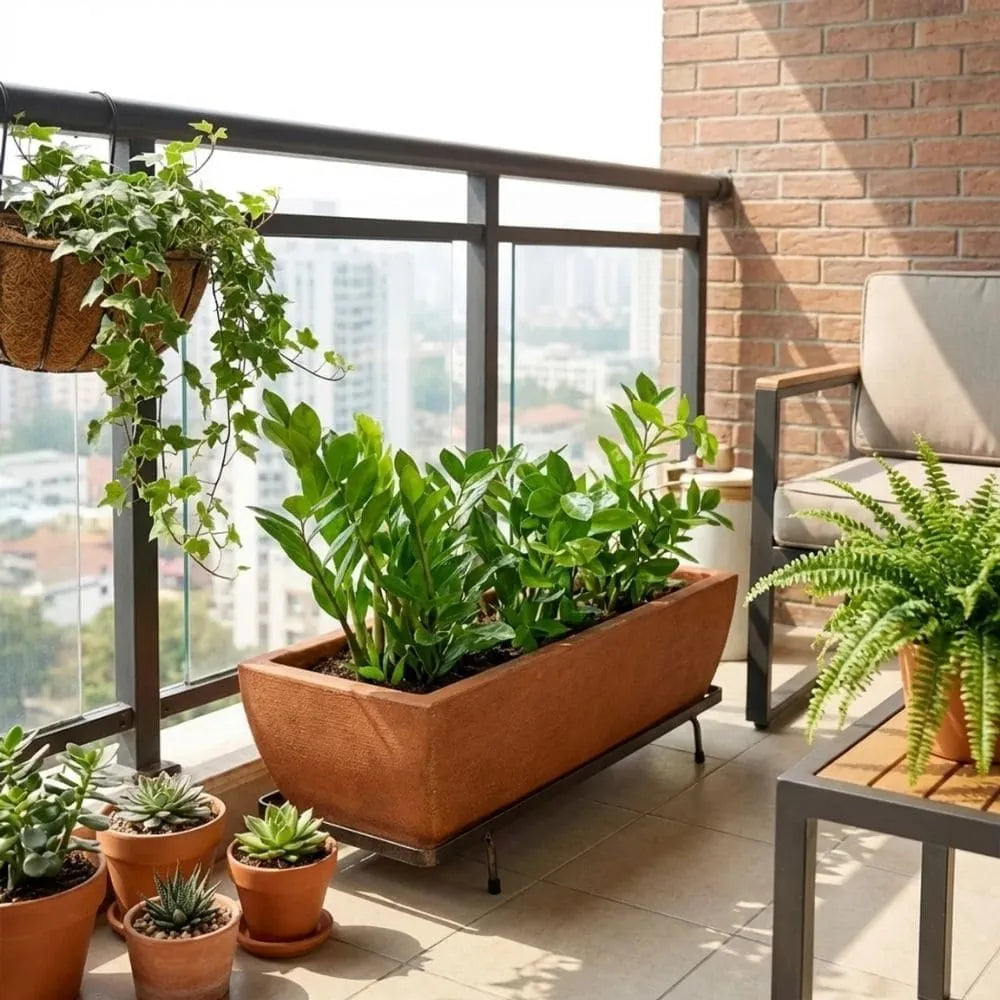 Suporte de Ferro Rasteiro para Jardineiras
