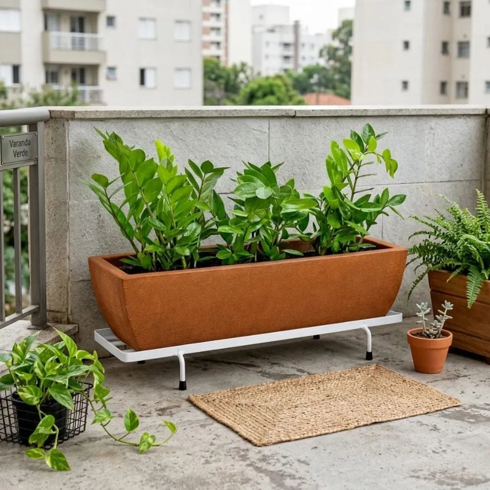 Suporte de Ferro Rasteiro para Jardineiras