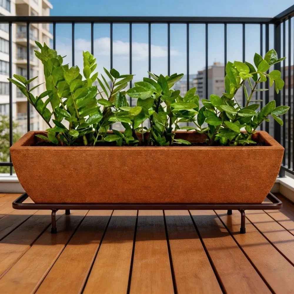 Suporte de Ferro Rasteiro para Jardineiras