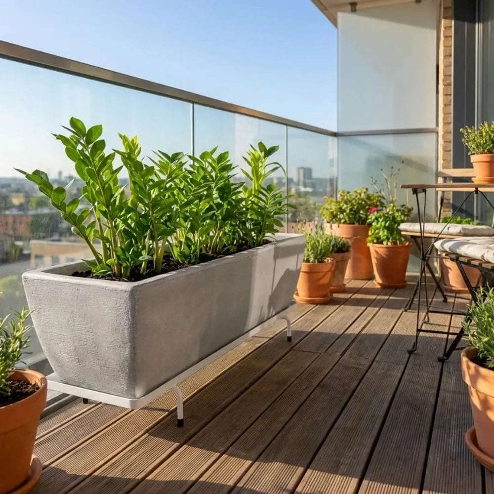 Suporte de Ferro Rasteiro para Jardineiras