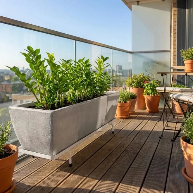 Suporte de Ferro Rasteiro para Jardineiras