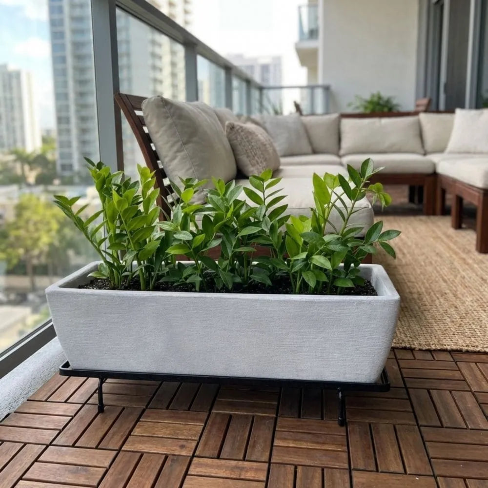 Suporte de Ferro Rasteiro para Jardineiras