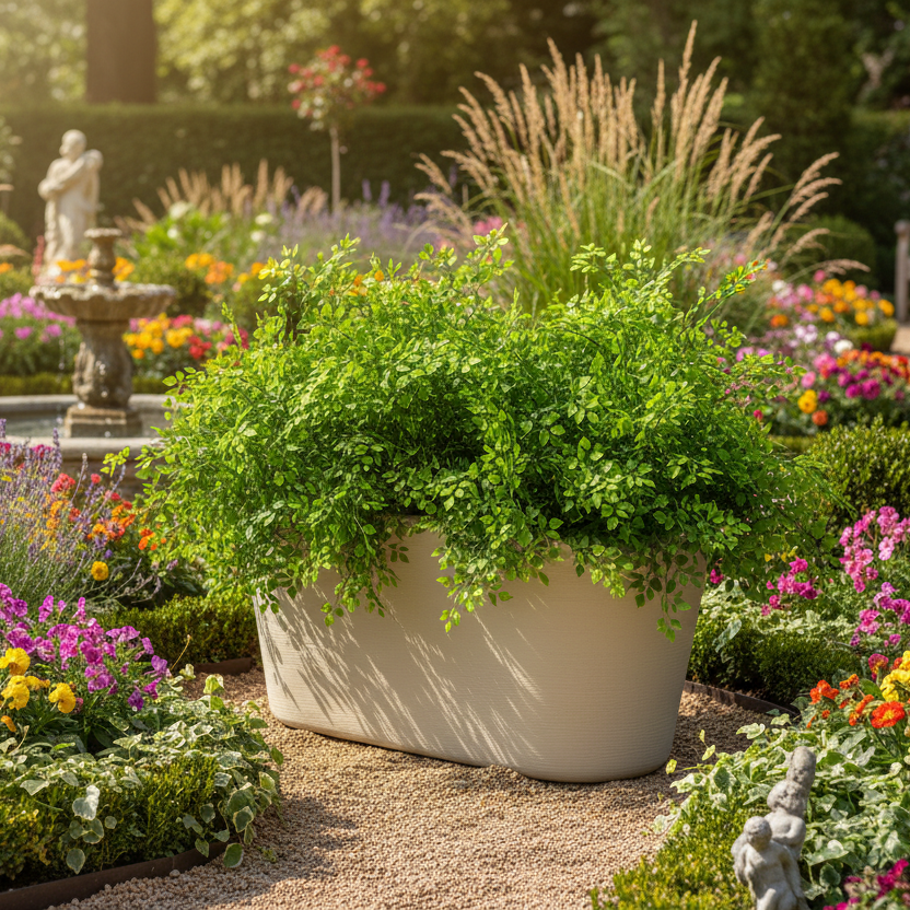 Jardineira Grande Oval em Polietileno