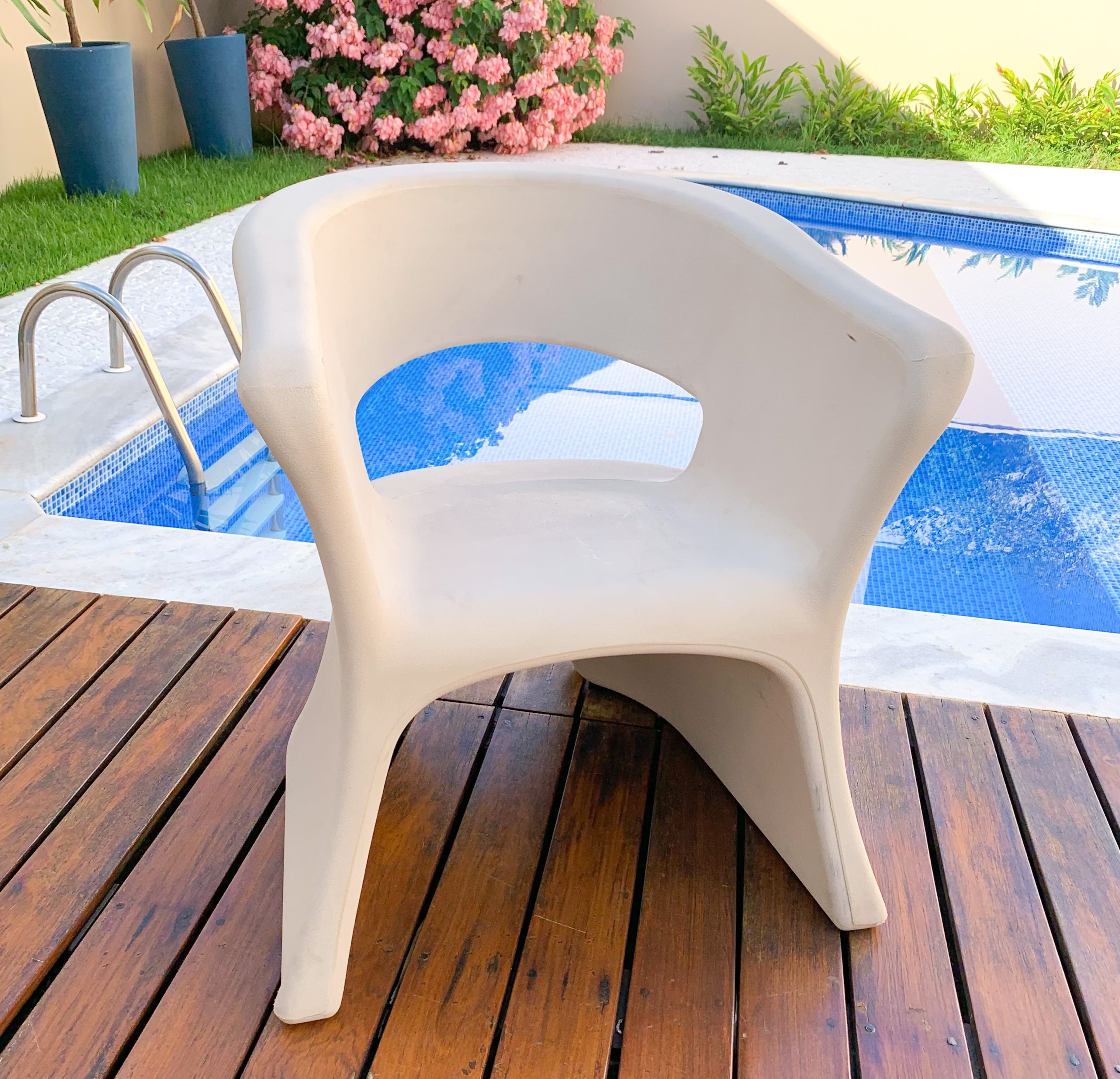 Cadeira Poltrona Copacabana de Polietileno