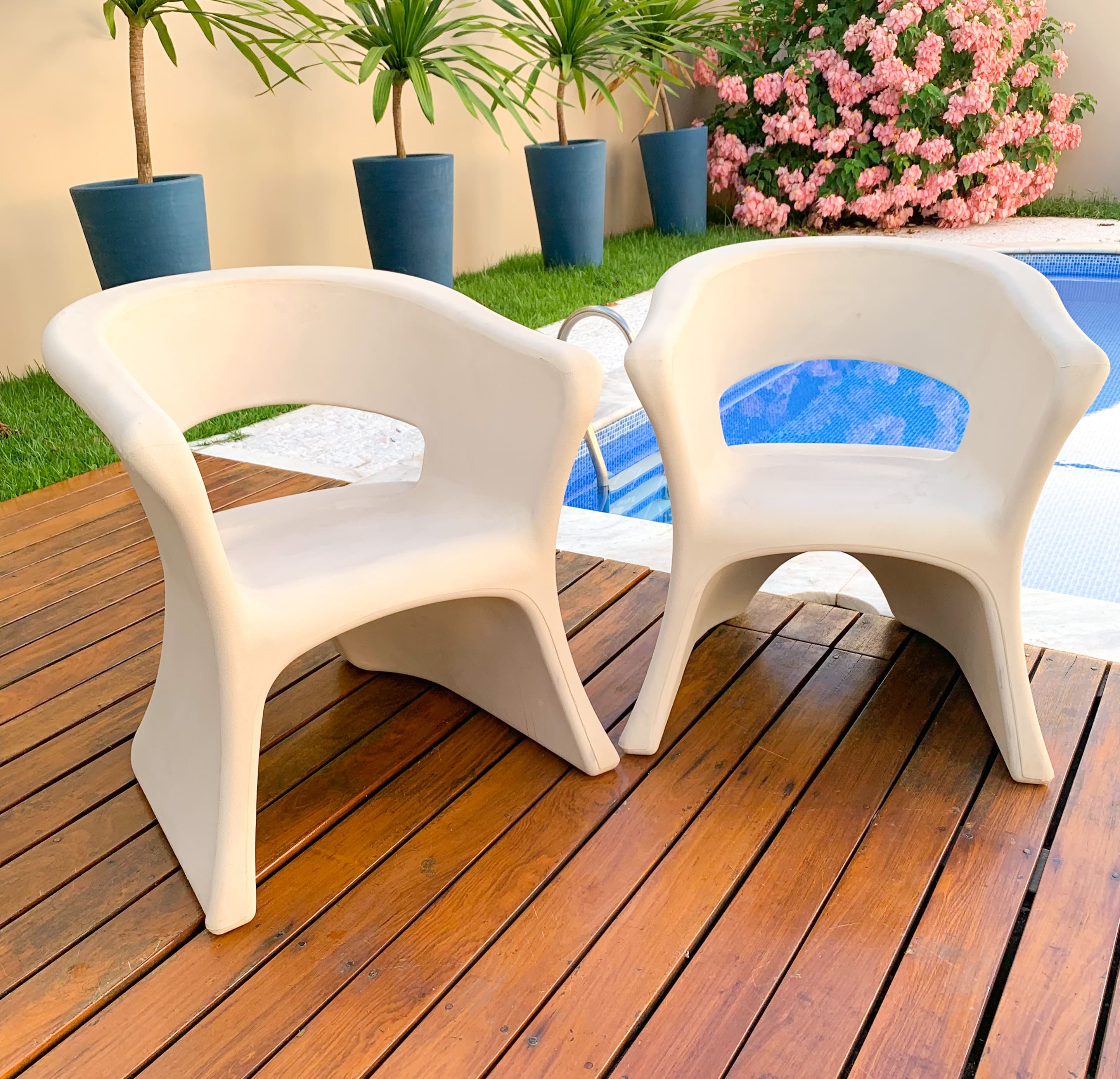 Cadeira Poltrona Copacabana de Polietileno