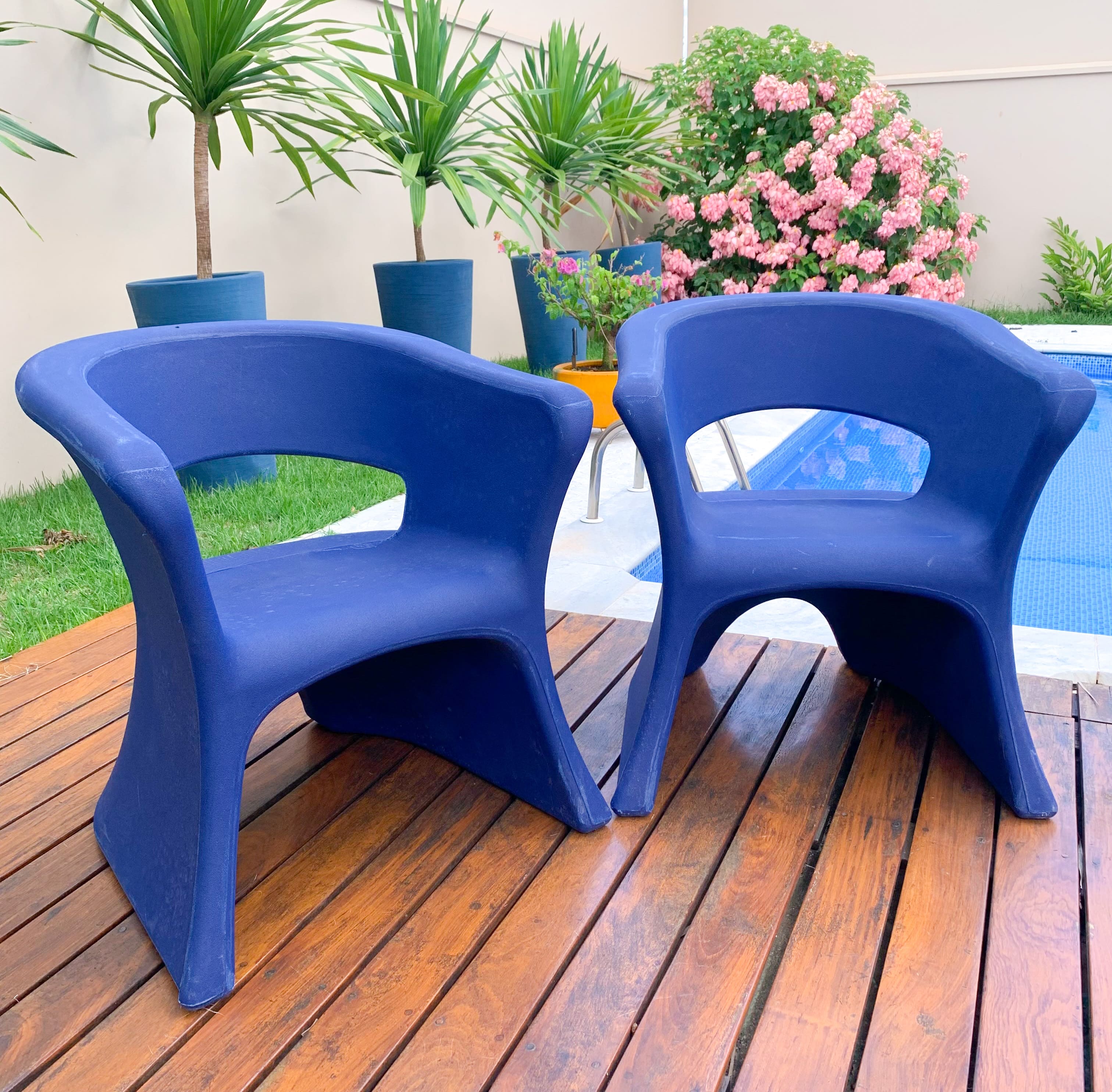 Cadeira Poltrona Copacabana de Polietileno