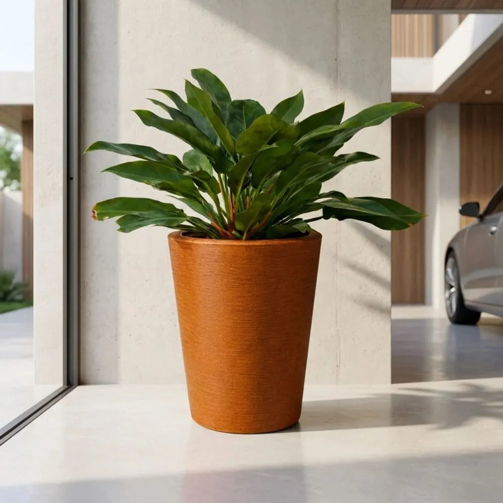 Vaso Texturizado Damasco em Polietileno