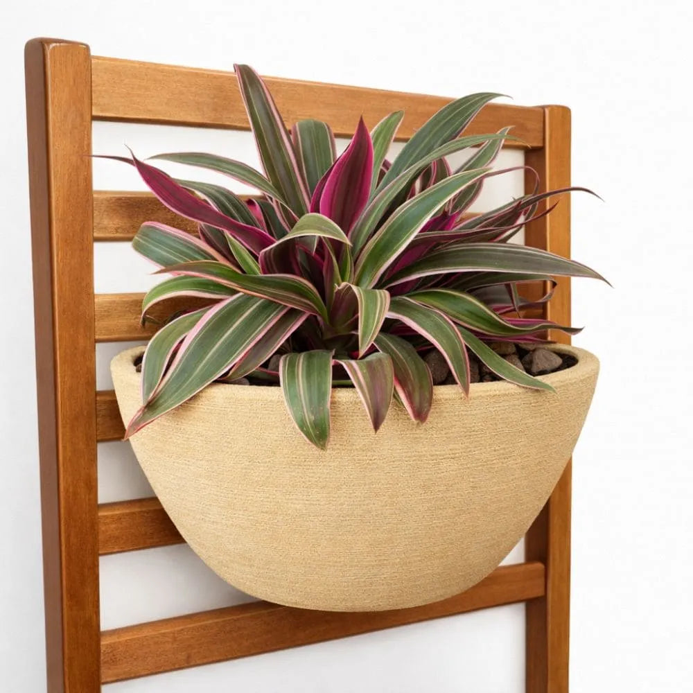 Vaso de Parede Meia Lua para Jardim Vertical