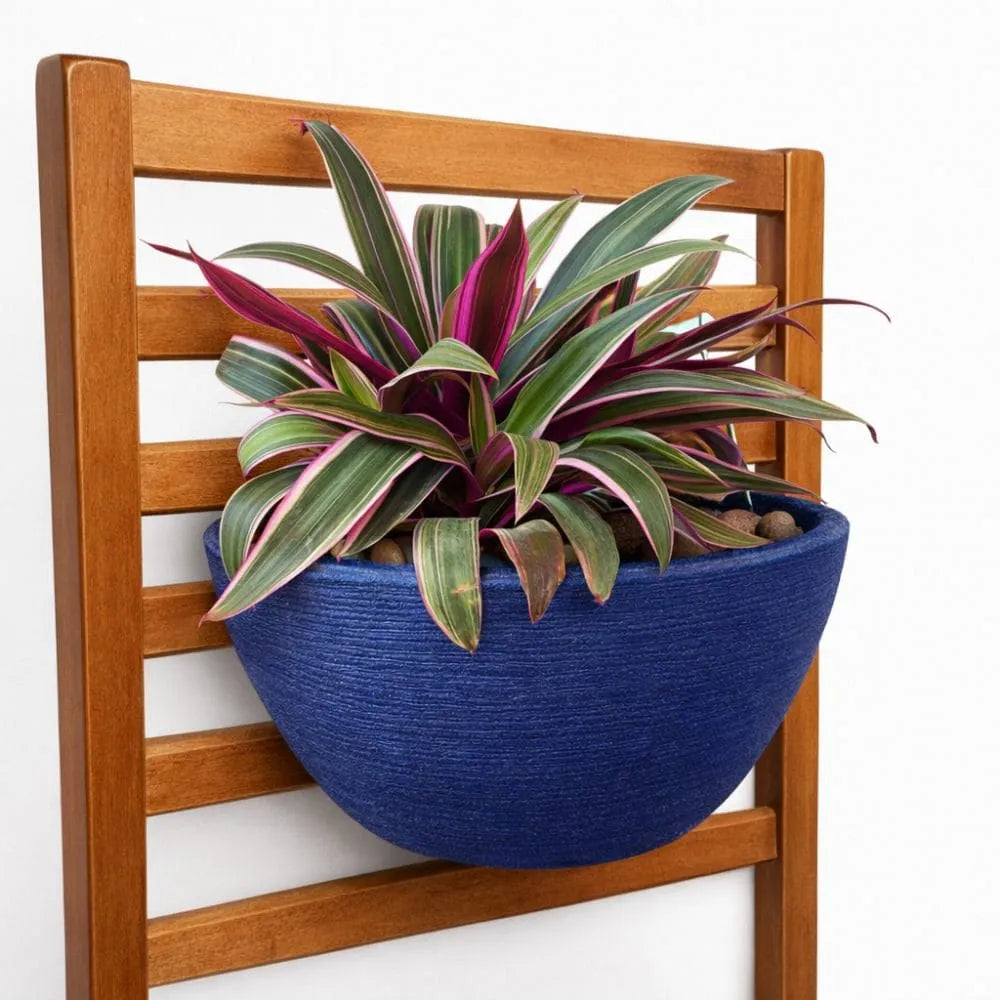 Vaso de Parede Meia Lua para Jardim Vertical