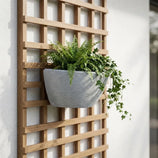 Vaso de Parede Meia Lua para Jardim Vertical