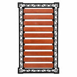 Suporte para Jardim Vertical de Ferro e Madeira 173x98cm