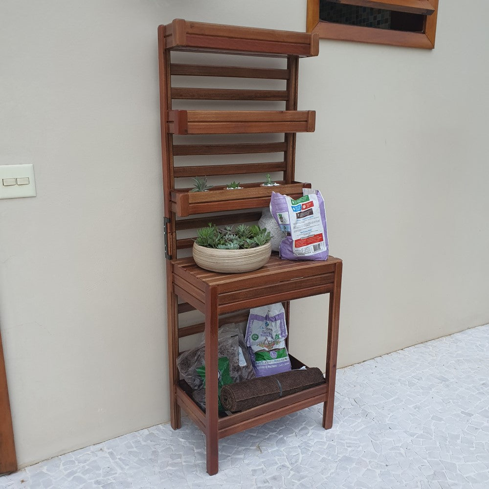 Mesa Bancada Vertical para Jardinagem