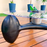 2 Cadeiras e Mesa Decoração Jardim Varanda Kit Copacabana