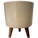 Mini Vaso Linha Doha 22cm com Tripé