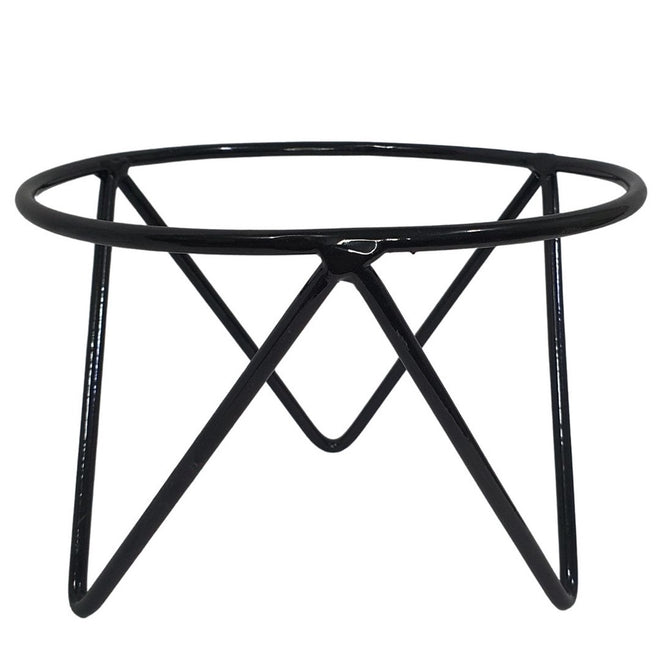 Suporte Tripé Redondo de Ferro 20cm
